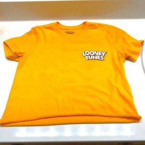 Orange looney toons crop top, used, worn twice